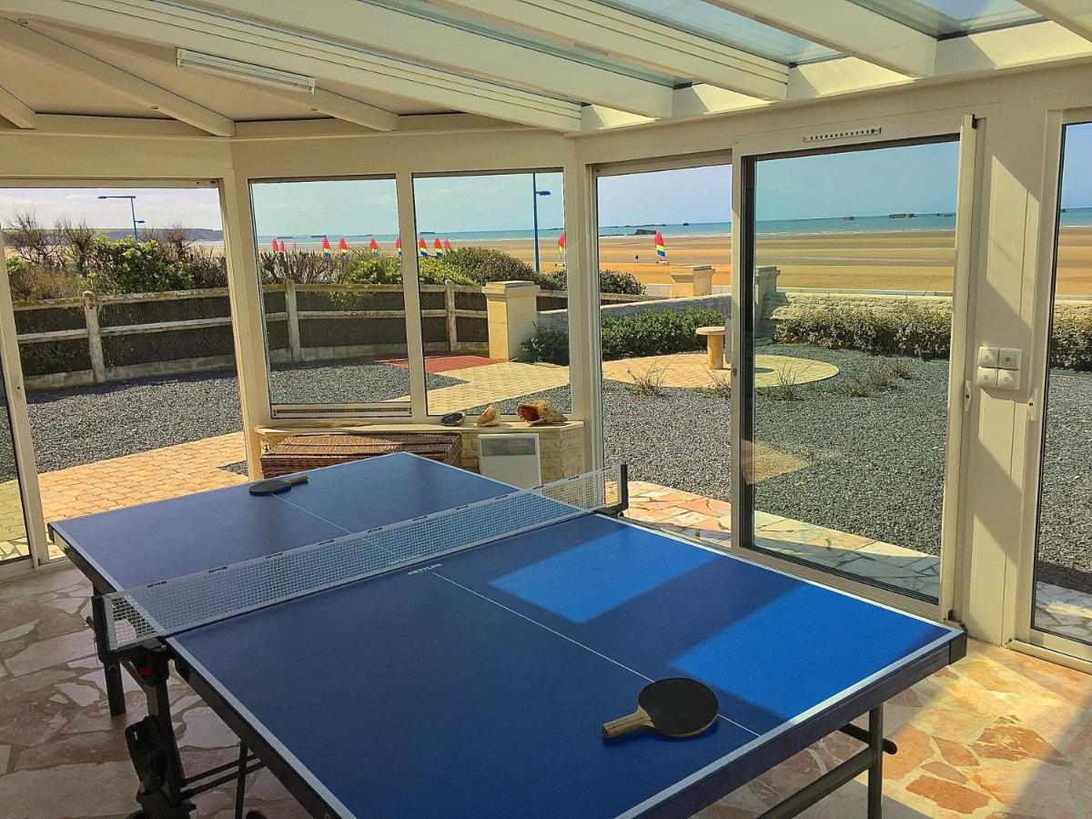 Villa Lumineuse En Front De Mer - Gold Beach Asnelles Bagian luar foto