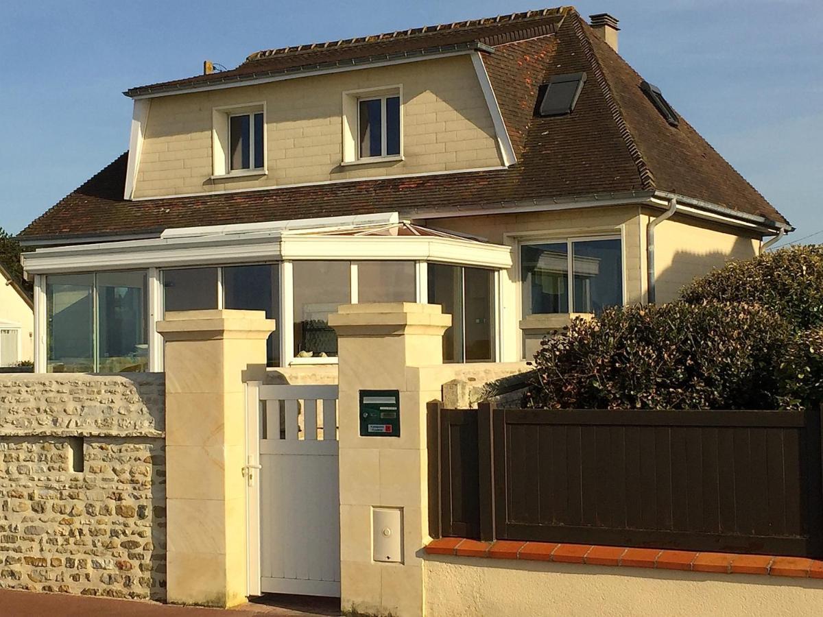Villa Lumineuse En Front De Mer - Gold Beach Asnelles Bagian luar foto