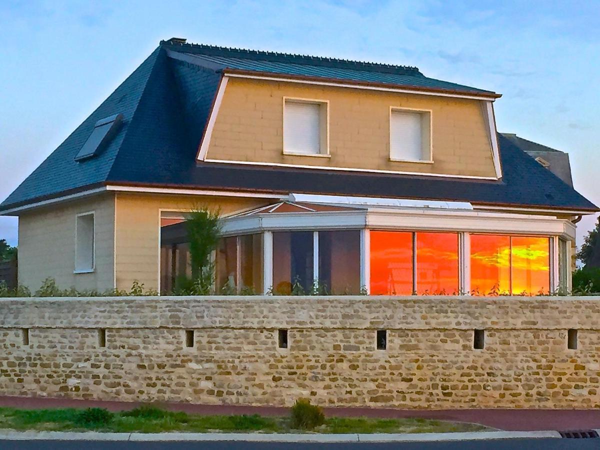 Villa Lumineuse En Front De Mer - Gold Beach Asnelles Bagian luar foto