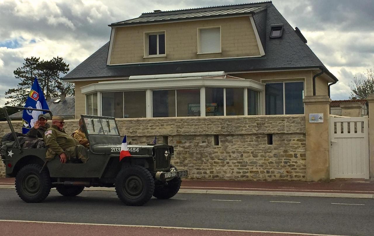 Villa Lumineuse En Front De Mer - Gold Beach Asnelles Bagian luar foto