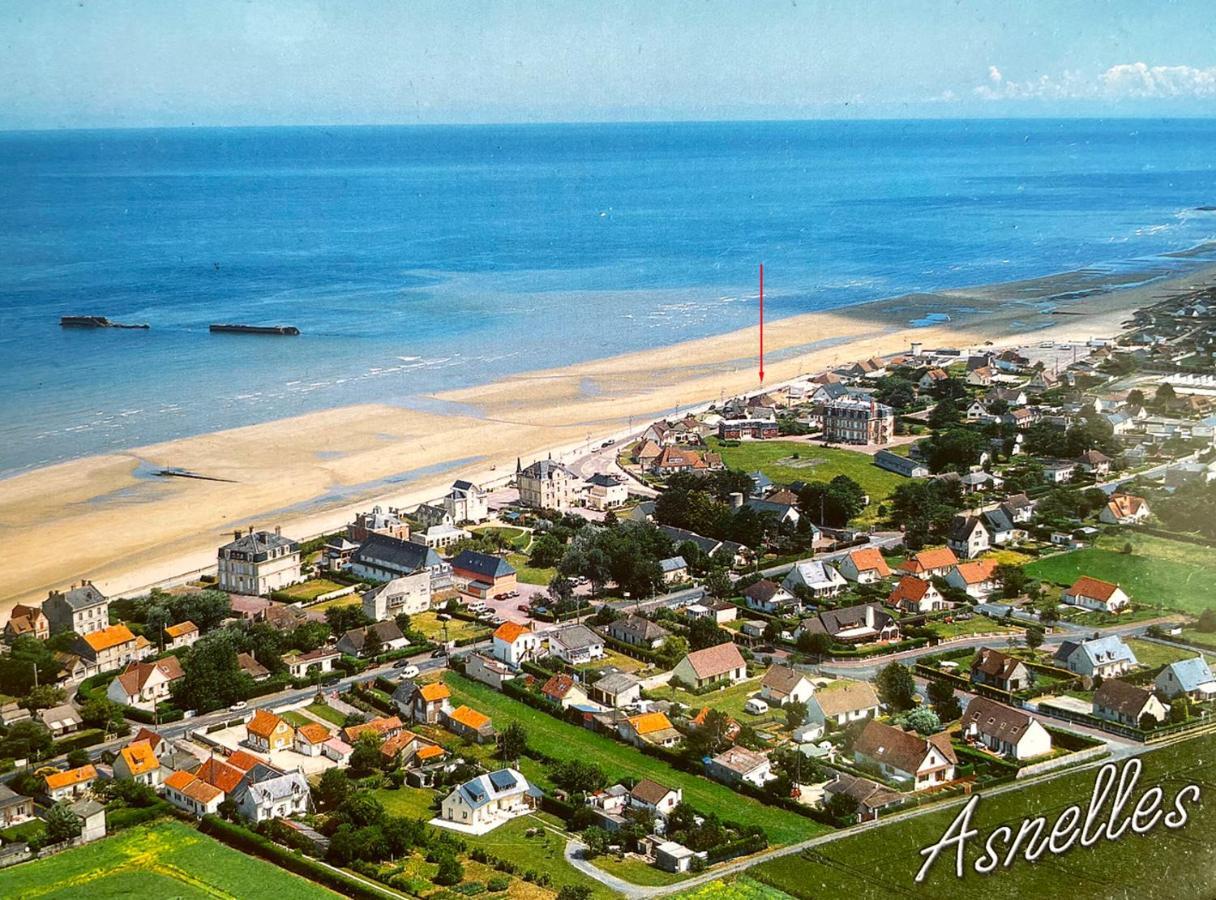 Villa Lumineuse En Front De Mer - Gold Beach Asnelles Bagian luar foto