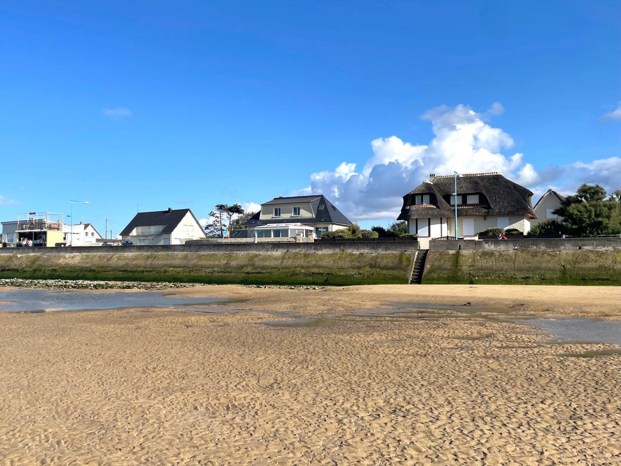 Villa Lumineuse En Front De Mer - Gold Beach Asnelles Bagian luar foto
